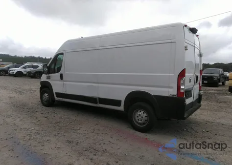 2019 Ram Promaster 2500 High Roof 159 Wb из США, поврежденный, VIN 3C6TRVDG7KE557772